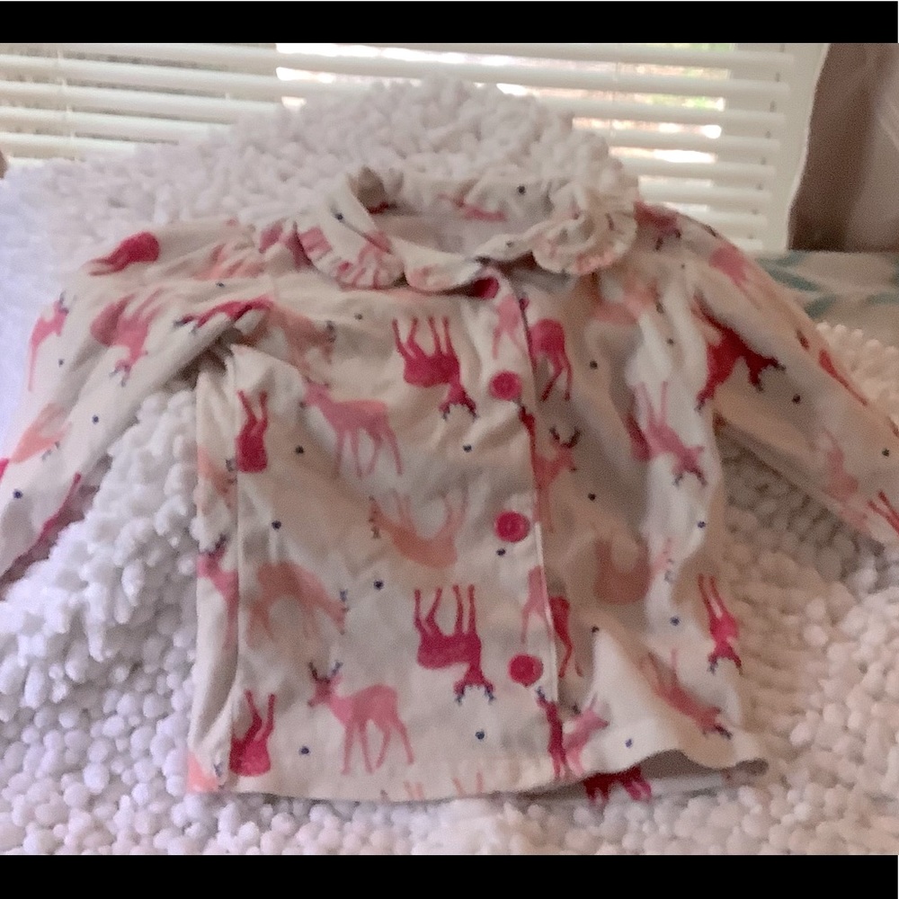 🦌Carter’s Deer Pajama Top (2T)🦌